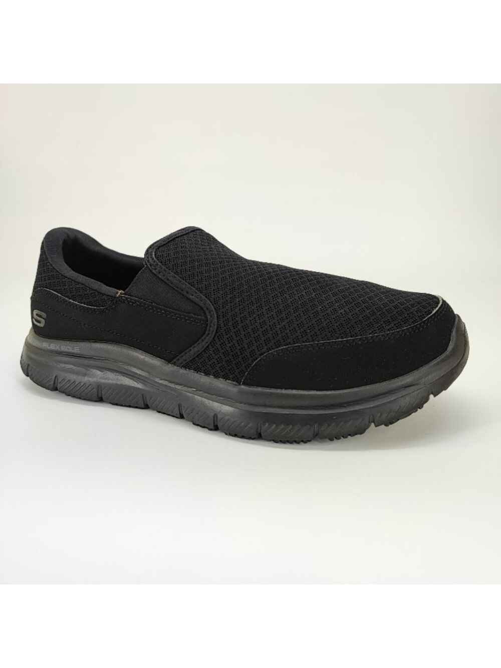 Skechers Work Flex Advantage McAllen SR Men's Size 9 US Black Shoes 77040